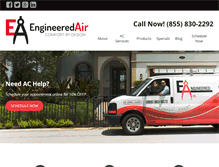 Tablet Screenshot of e-airllc.com